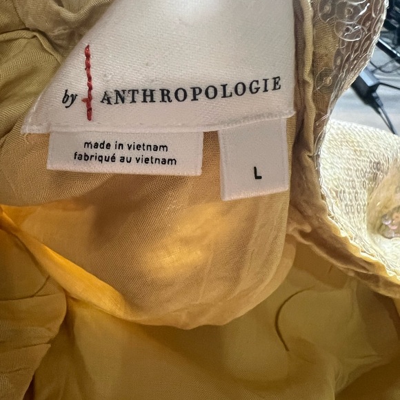 Anthropologie Tilda Sequin Slip Skirt- Large - Picture 7 of 7